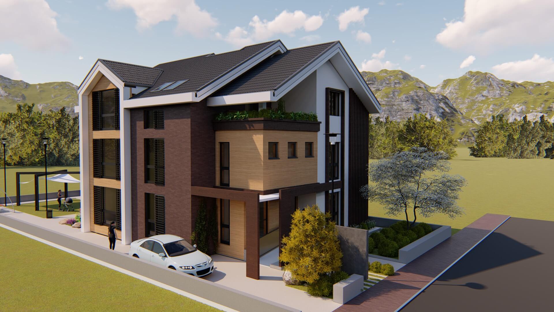 Building in construction